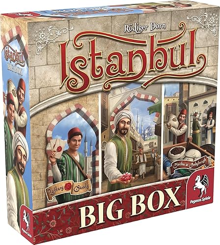 Pegasus Spiele Istanbul Big Box Board Game USA Edition