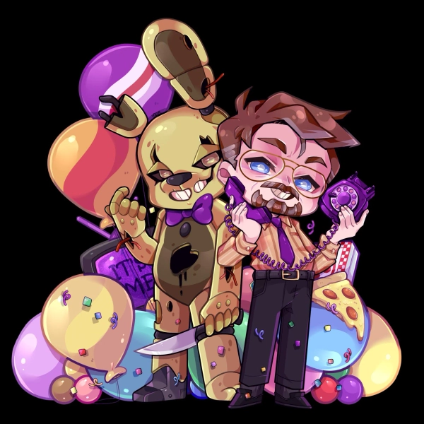 Pre-order: William Afton/Springtrap Standee