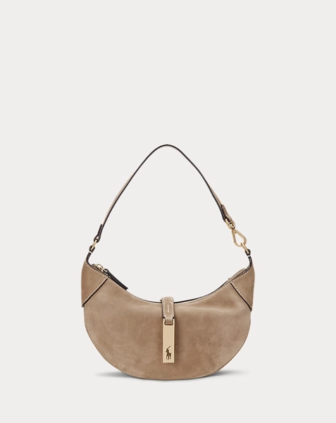 Polo ID Suede Mini Shoulder Bag