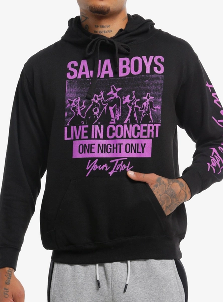 KPop Demon Hunters Saja Boys Concert Hoodie