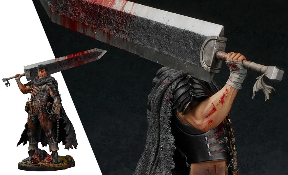 Guts, Lost Children Arc, The Black Swordsman (Redecoration Version) 1:6 Scale Statue