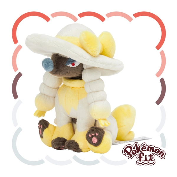 Meccha Japan: Plush Pokémon Fit (Sitting Cuties) Furfrou Debutante Trim
