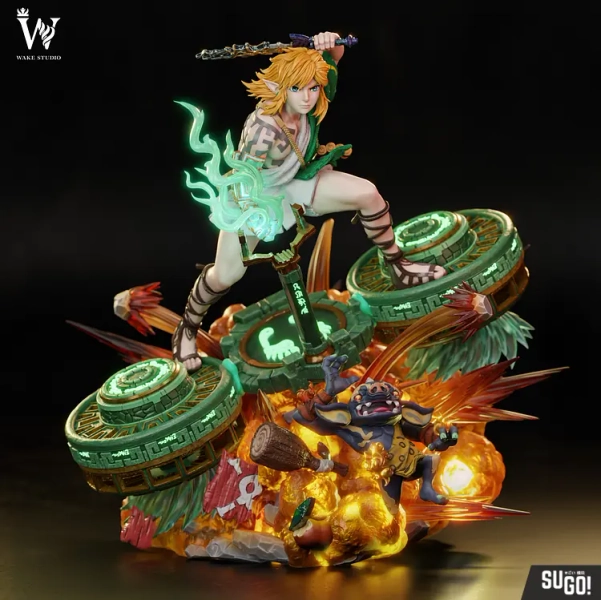 🗡️ Wake Studio Legend of Zelda Link statue