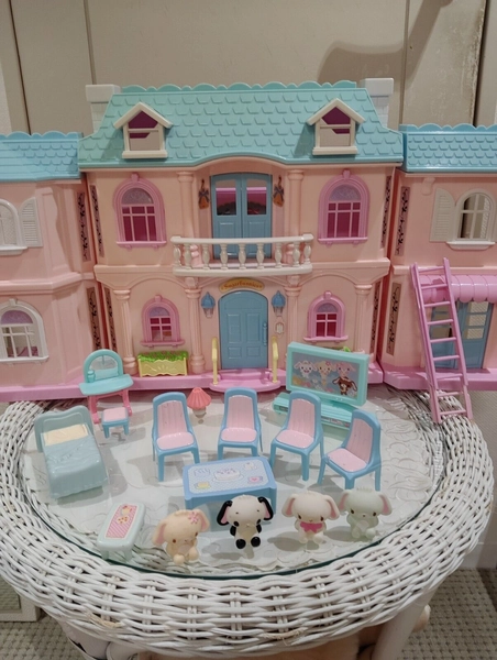 Sanrio Sugar bunnies  Dollhouse bule faded