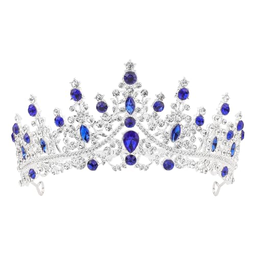Blue Crystal Tiara