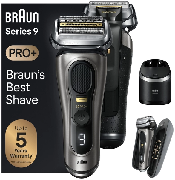 Braun Series 9 PRO+ barbermaskin 9575cc (grafitt)
