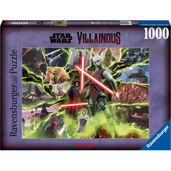 Ravensburger - Star Wars Villainous: Asajj Ventr.1000P -