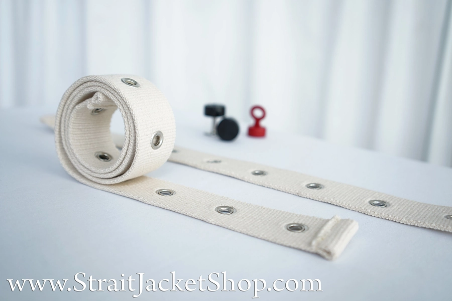 Extension Strap/ Extra strap with Eyelets for Black Segufix Locks - Restraints Accessories