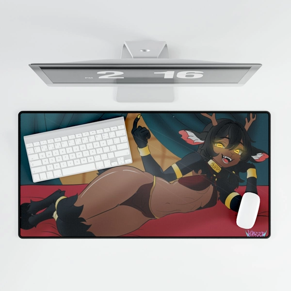 Vallistar the Goat Demon Desk Mat