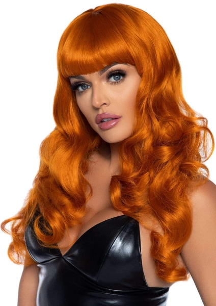 24 Wavy Wig with Bangs
