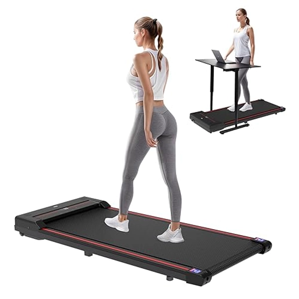 Sperax Walking Pad Treadmill,Under Desk Treadmill,2.5HP Treadmills for Home,3 in 1 Portable Walking Pad,320 Lb Capacity,No Assembly,Remote Control & LED Display
