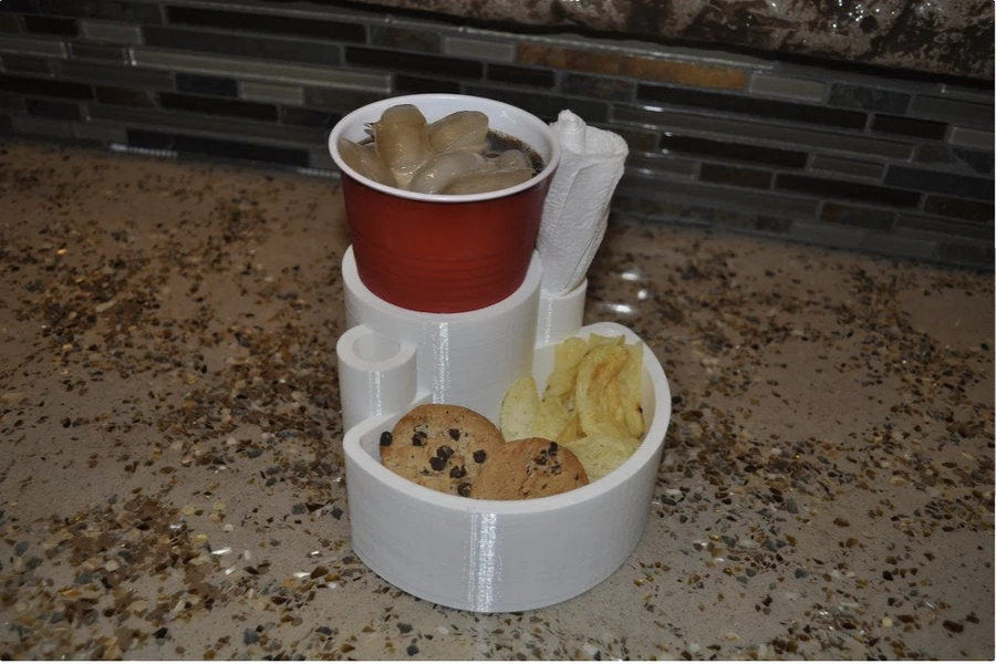 Snack Attack | Snack Tray | Video Game Room | TV Tray | Dinner Tray | Food Tray | Life Hack | Drink Tray |