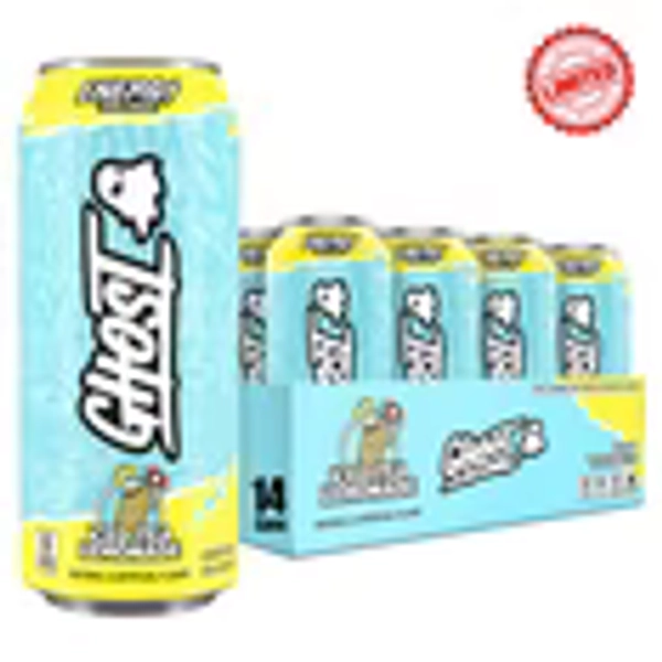 Ghost Energy Iced Tea Lemonade, 16 fl oz Cans, 14 Pack
