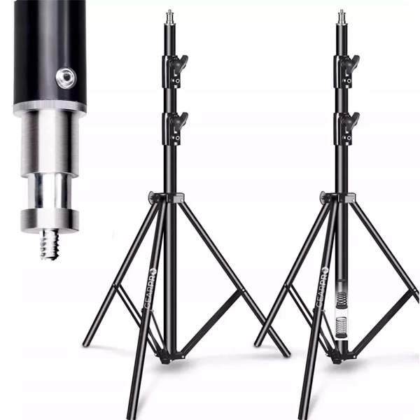 Statywy Oświetleniowe Zestaw 2szt 292cm do 8Kg