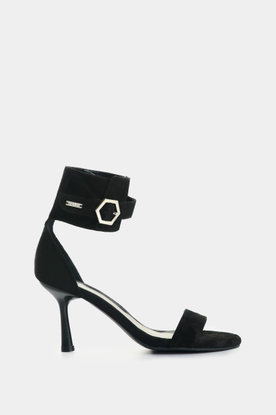 Ophelia women's suede leather heeled sandal