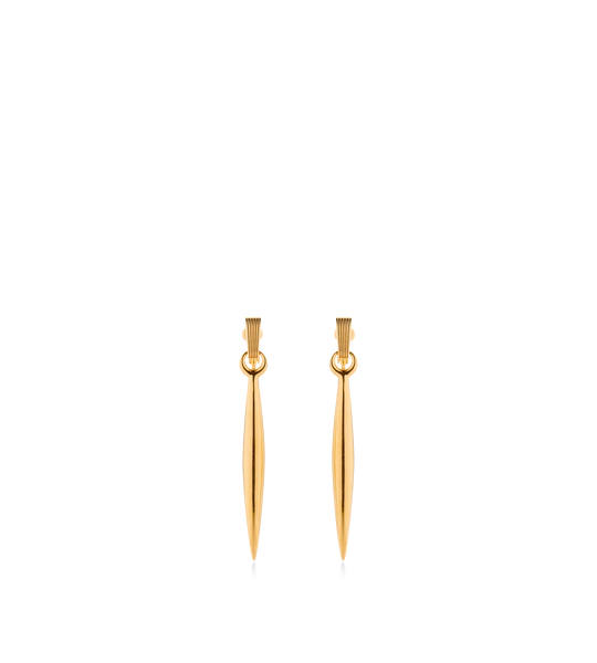 BRASS ARROW EARRINGS