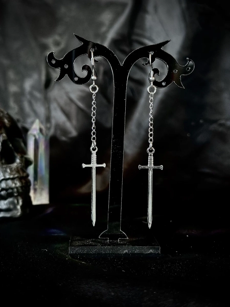 Dagger Earrings - Etsy 