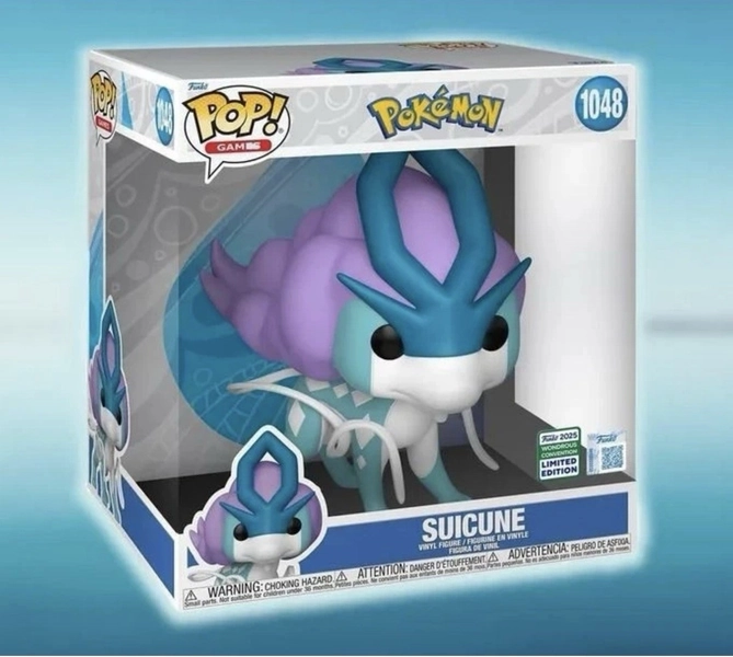 Funko Pop Pokémon Suicune #1048, WonderCon 2025, SEALED Box, Limited Edition