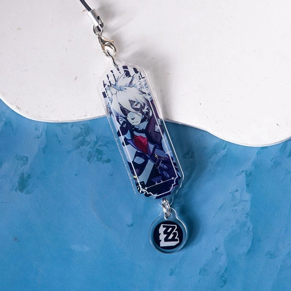 Zenless Zone Zero Acrylic Charm ZZZ New Eridu Agents Phone Lanyard - Lycaon