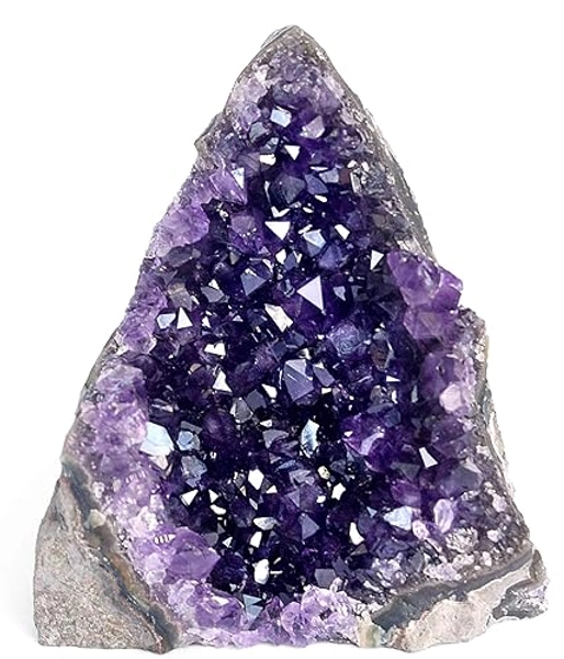 Deep Purple Project Amethyst Crystal Rock 1/2 to 1 lb Raw Clusters from Uruguay Quartz Geode, 0.5 to 1 Lb, Amethyst