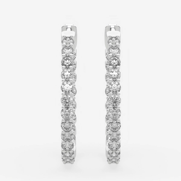 Inside Out Classic Hoop Earrings