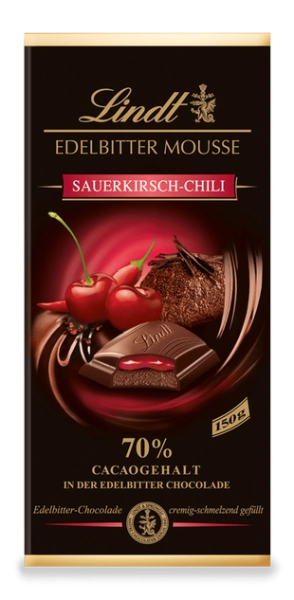 Edelbitter Mousse Sauerkirsch Chili, 150g