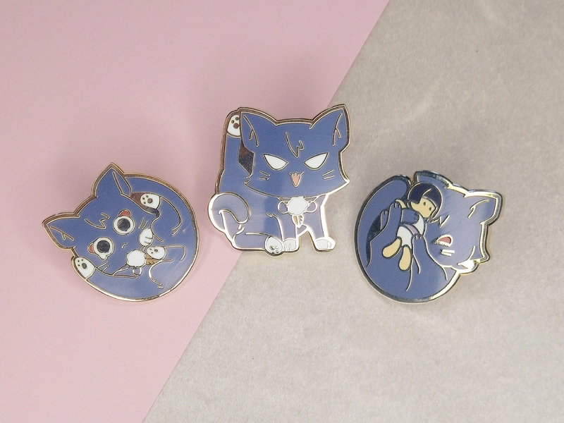 Genshin Impact Enamel Pins