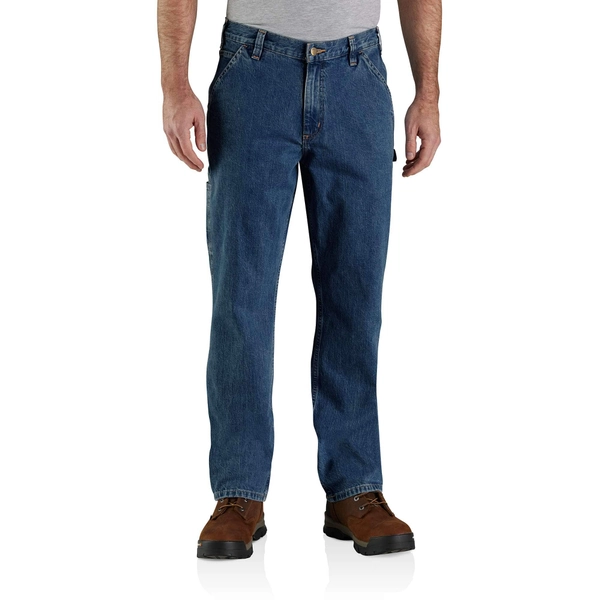 Men's Utility Jean - Loose Fit - 100% Cotton Denim