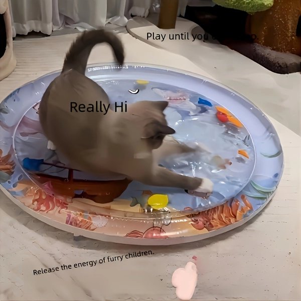 interaktive wasserspielmatte haustierkatze schwimmendem - Temu Germany