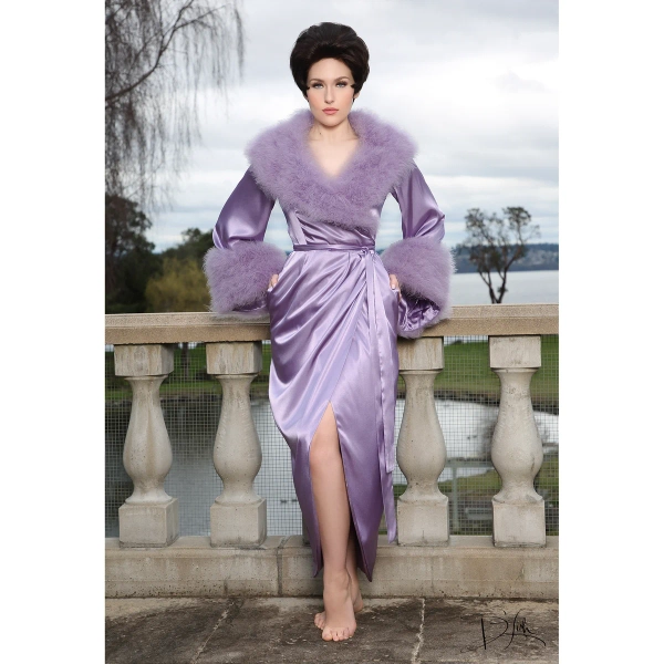 Dusty Lavender "Cleo" Dressing Gown Limited Edition Collector Color PRE-ORDER