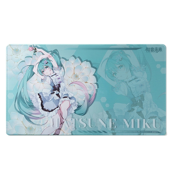 Official Floral Miku Desk Mat Hatsune Miku Gaming Mousepad