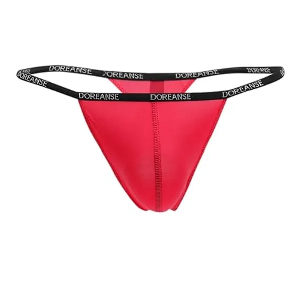 Doreanse 1390 Aire Thong Microfiber - Medium - Red