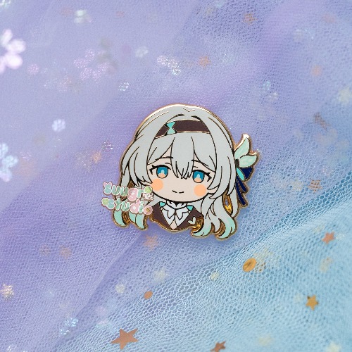 HSR Kafka, Blade, Silver Wolf and Firefly/Sam Star Rail the Stellaron Hunters Honkai Star Rail Hard Enamel Pin - Firefly / Sam / [A Grade] / Locking Clasps