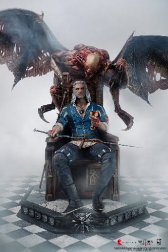The Witcher 3: Wild Hunt Geralt 1/4 Scale Deluxe Statue Exclusive Edition | Default Title