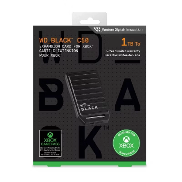 Western Digital 1TB C50 Xbox Expansion Card: Compatible with Xbox Series X/S