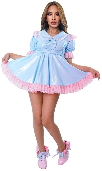  PVC Baby Bows Dress