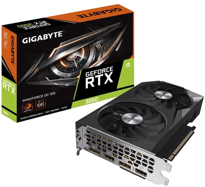 GIGABYTE GeForce RTX 3060 WINDFORCE OC 12GB