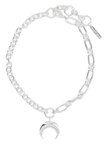 collier à pendentif croissant de lune | Taille unique