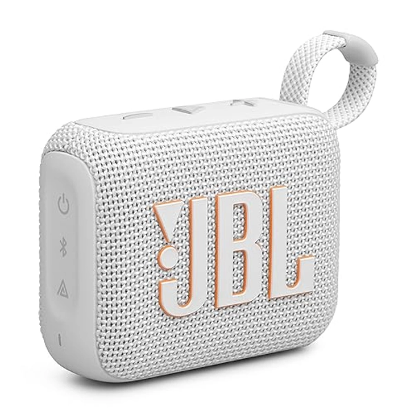 JBL GO 4, Altavoz inalámbrico portátil con Bluetooth, resistente al agua y al polvo IP67, hasta 7h de reproducción más 2h extra con Playtime Boost, gris