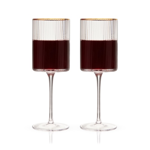Meridian Crystal Wine Glasses Set of 2 | Default Title