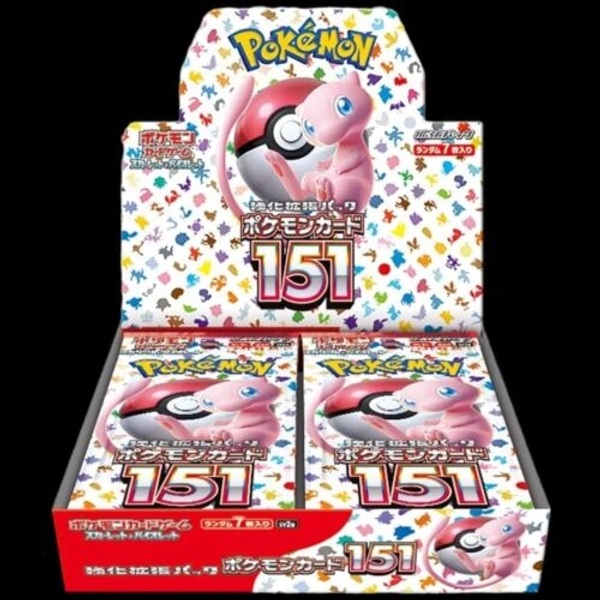 Pokemon 151 Japanese Booster Box