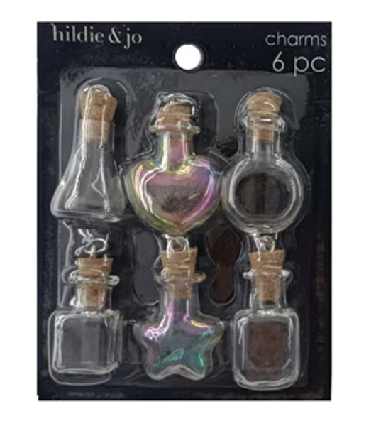 Glass Shape Bottle Charms