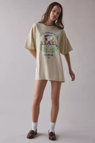 Peanuts Golf Champion Graphic T-Shirt Dress