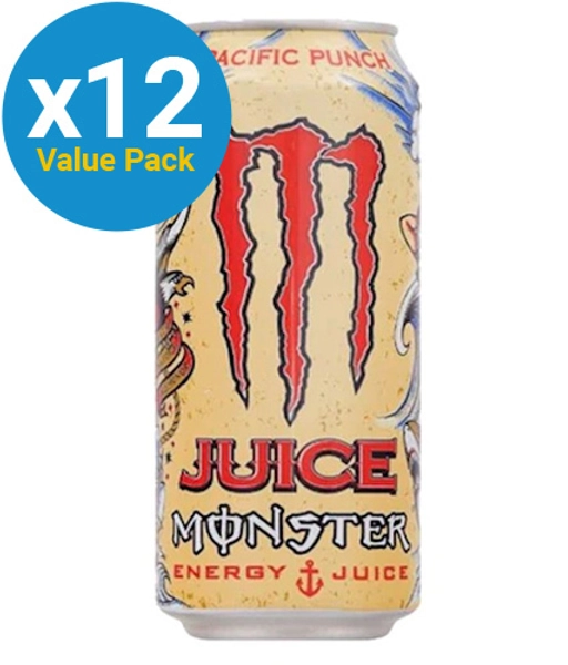 Monster Energy Pacific Punch - 500ml (12 Pack)