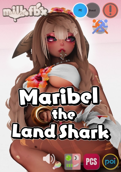 Maribel the Land Shark (GoGo, PC, ARKIT FT, Index Gestures)
