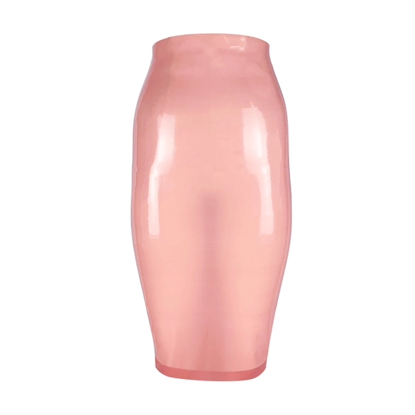 Atsuko Kudo Latex Lady P Pencil Skirt in st pink