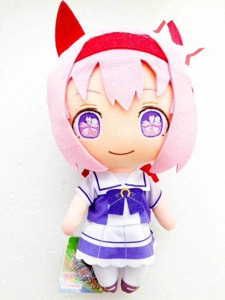 Umamusume Haru Urara Plush Doll 9.8" – School Uniform Ver. (Large Size)