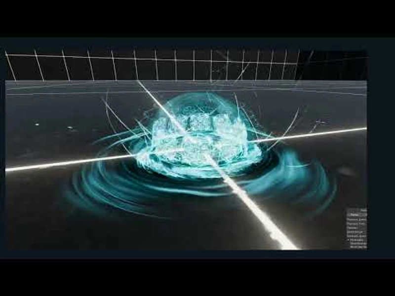 Magical Rune Summoning Ritual Effect