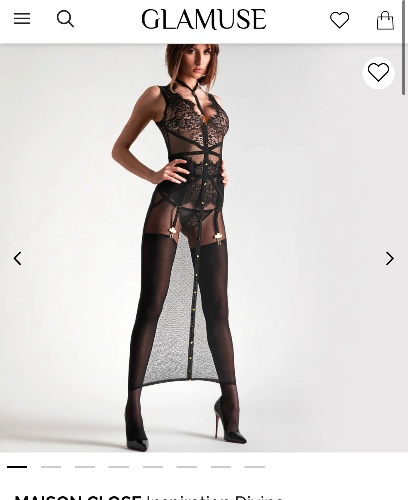 Long Dress Maison Close Inspiration Divine