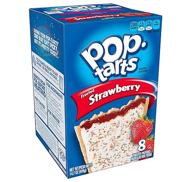 Kellogg's Pop Tarts Frosted Strawberry, 416gr